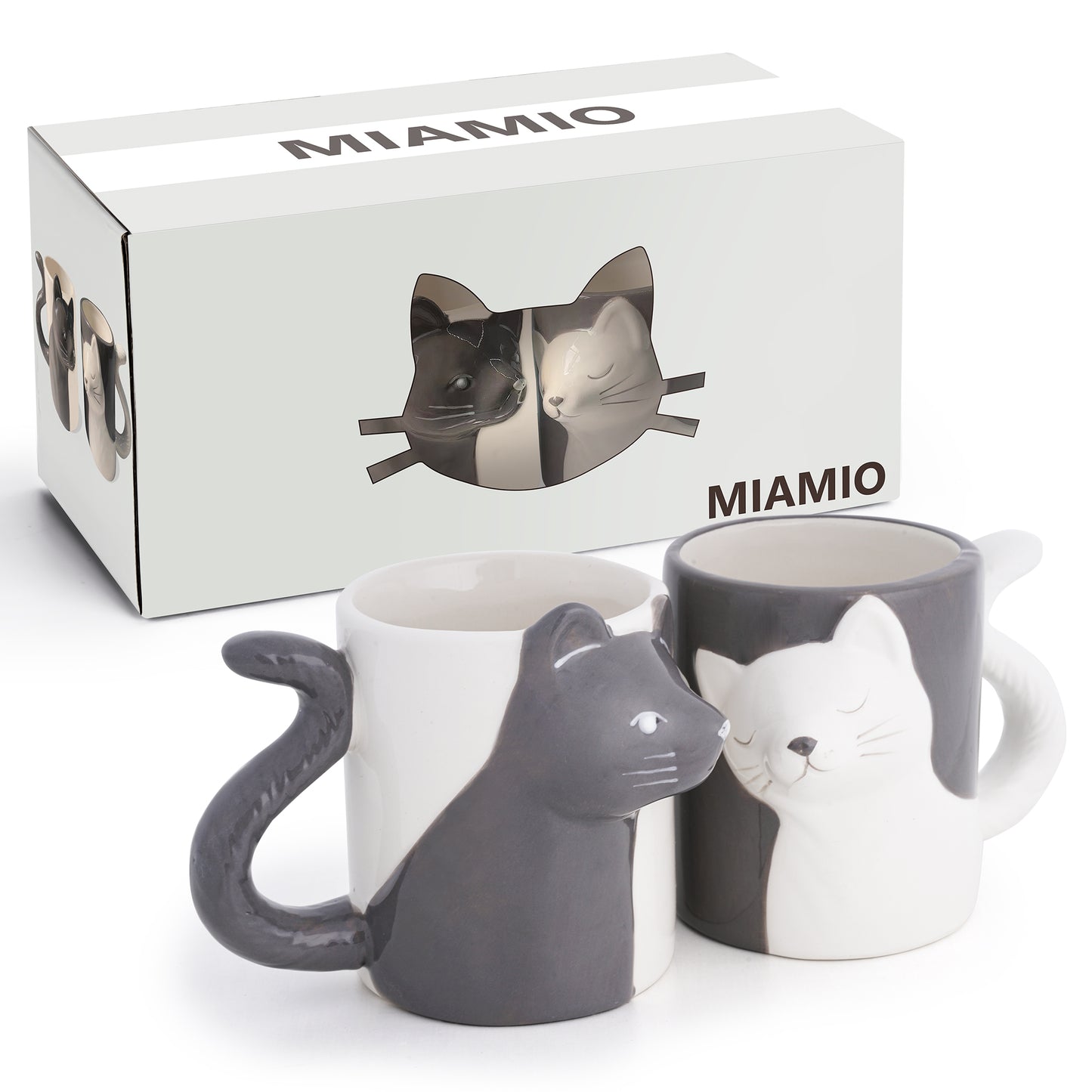 Küssende Katzen Set 2 x 350ml