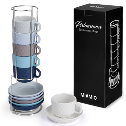Espressotassen Set Palmanova Kollektion (6 x 75ml)