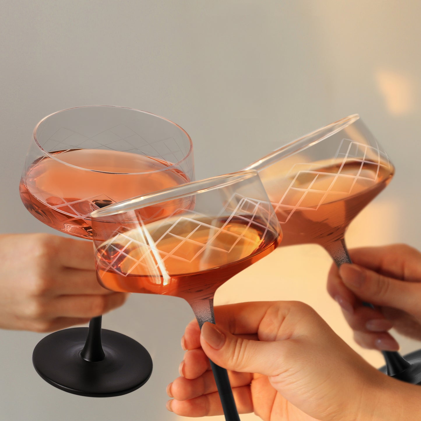 Coupe Gläser Crystaluna 4er Set 280 ml