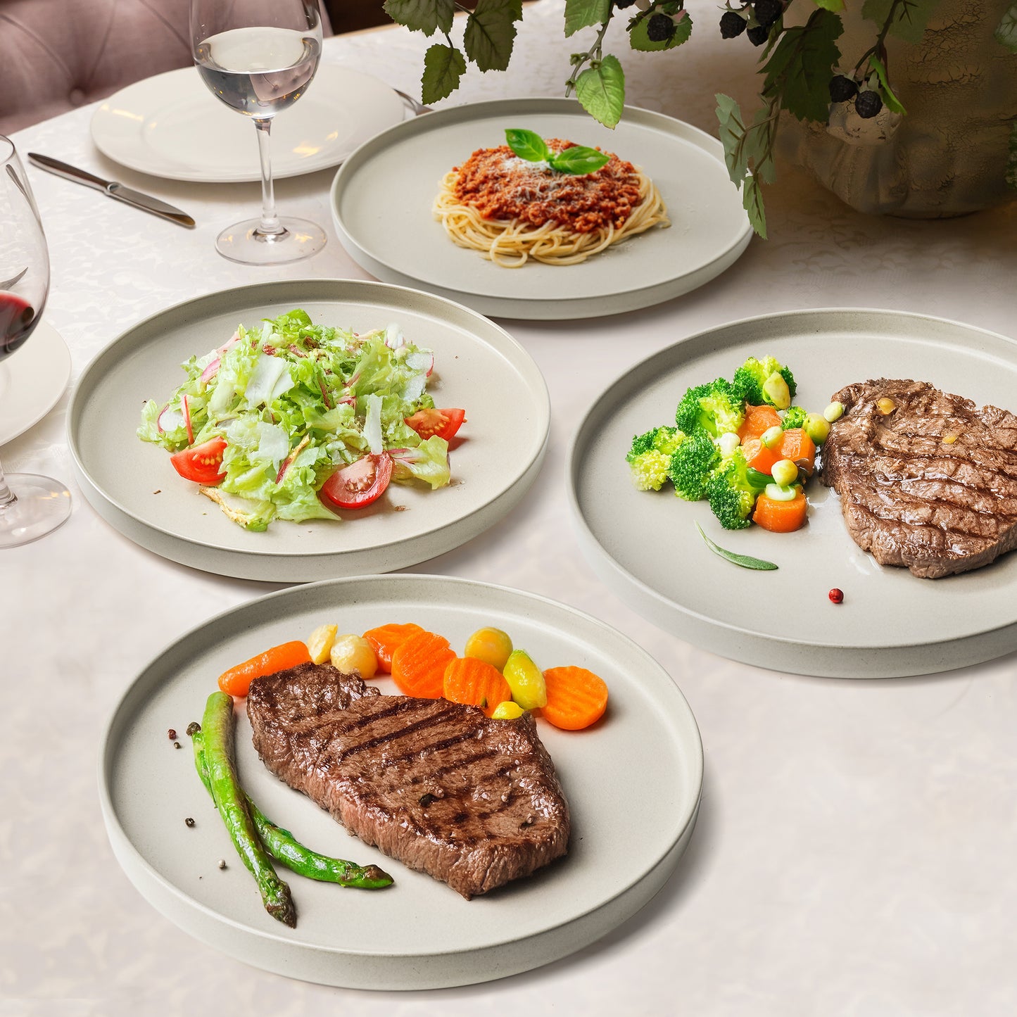 Geschirrset Sierra 24 teilig für 8 Personen