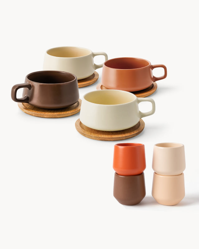 Cappuccino & Espresso Set | Gratis Versand DE & AT