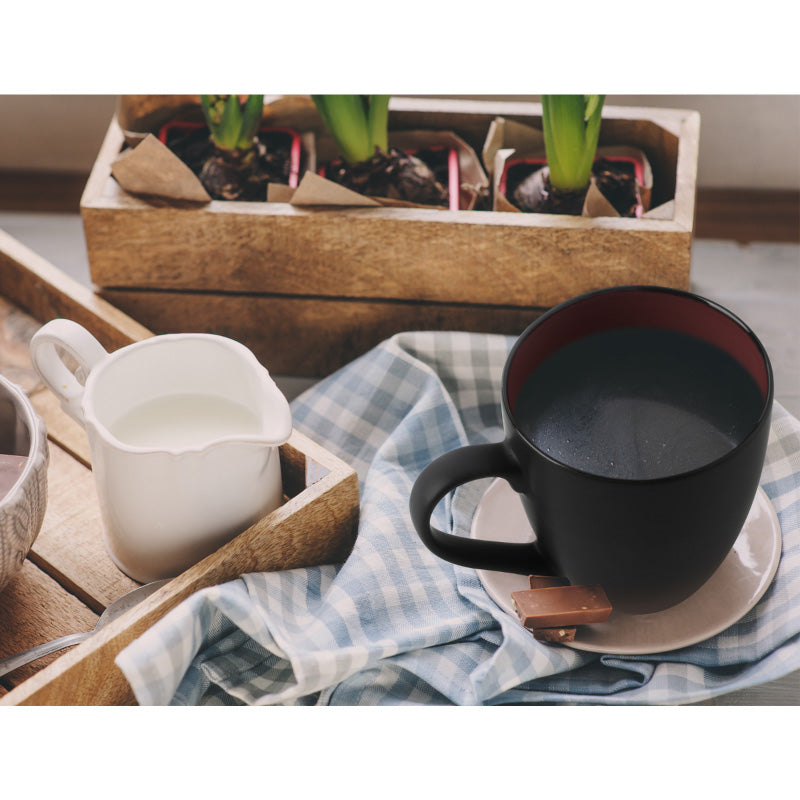 Miamio Kaffeetassen Le Papillon 6er Set Keramik 350ml