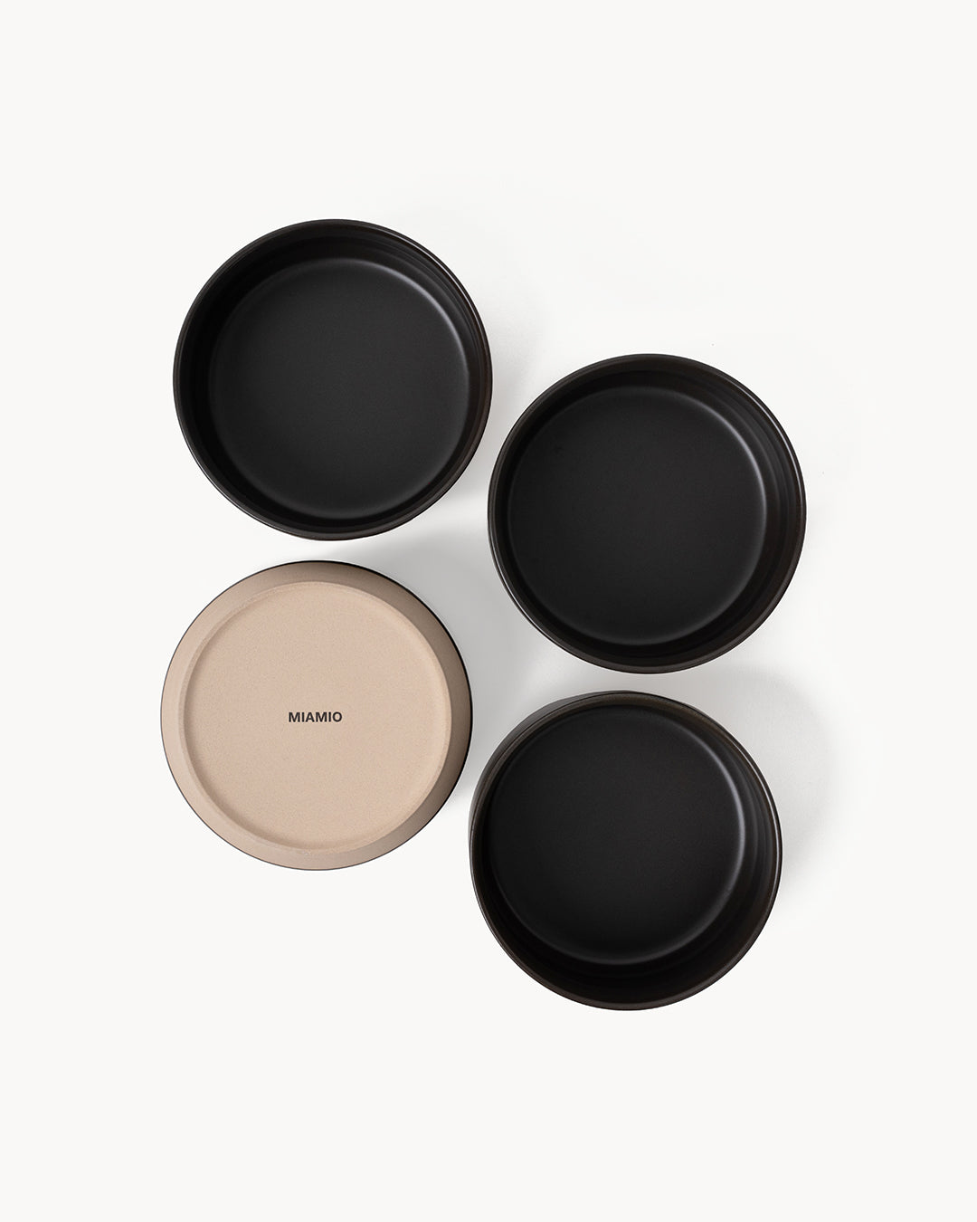 Miamio Schussel Sierra 4er Set sand Basalt