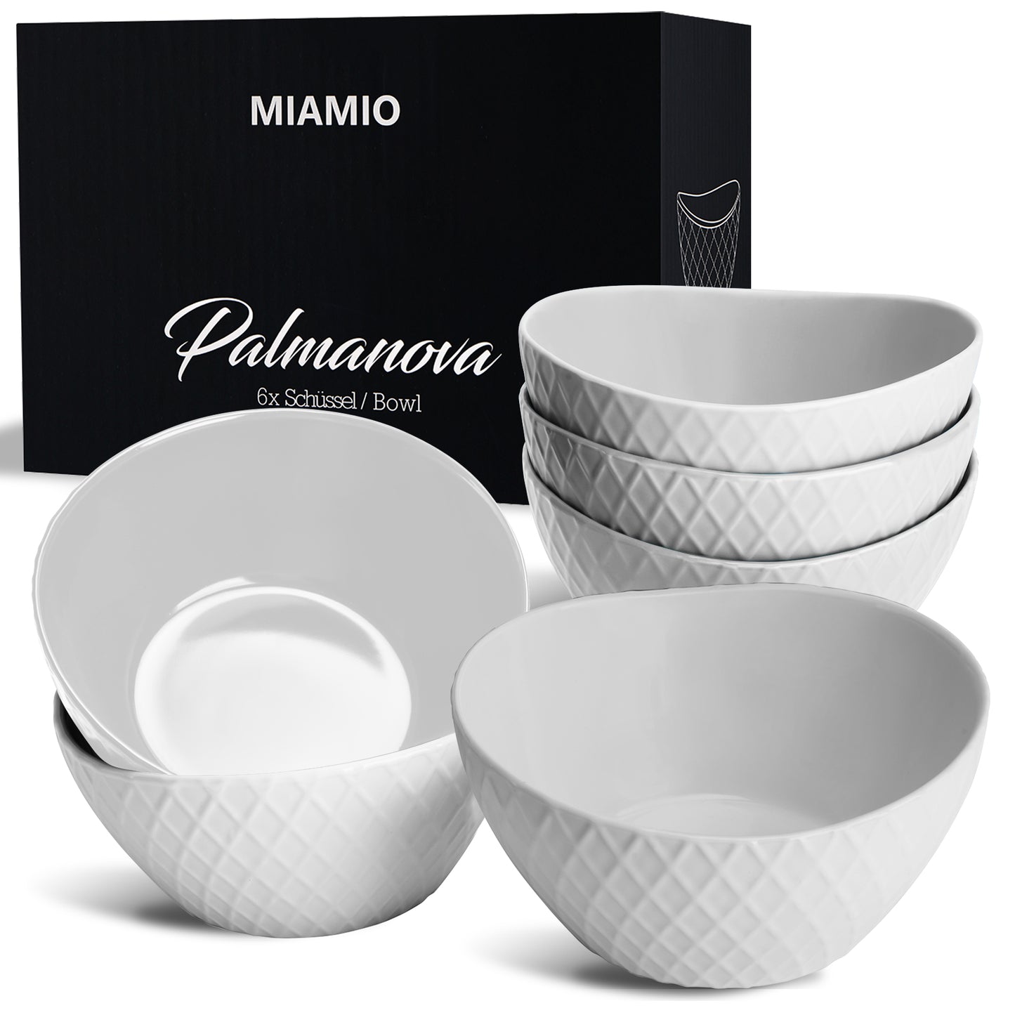 Schüssel Set Palmanova Kollektion (6 x 800 ml)