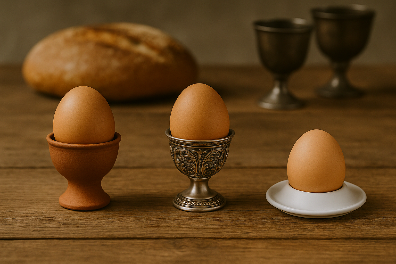 Eierbecher im Wandel der Zeit – ein Blick in die Geschichte