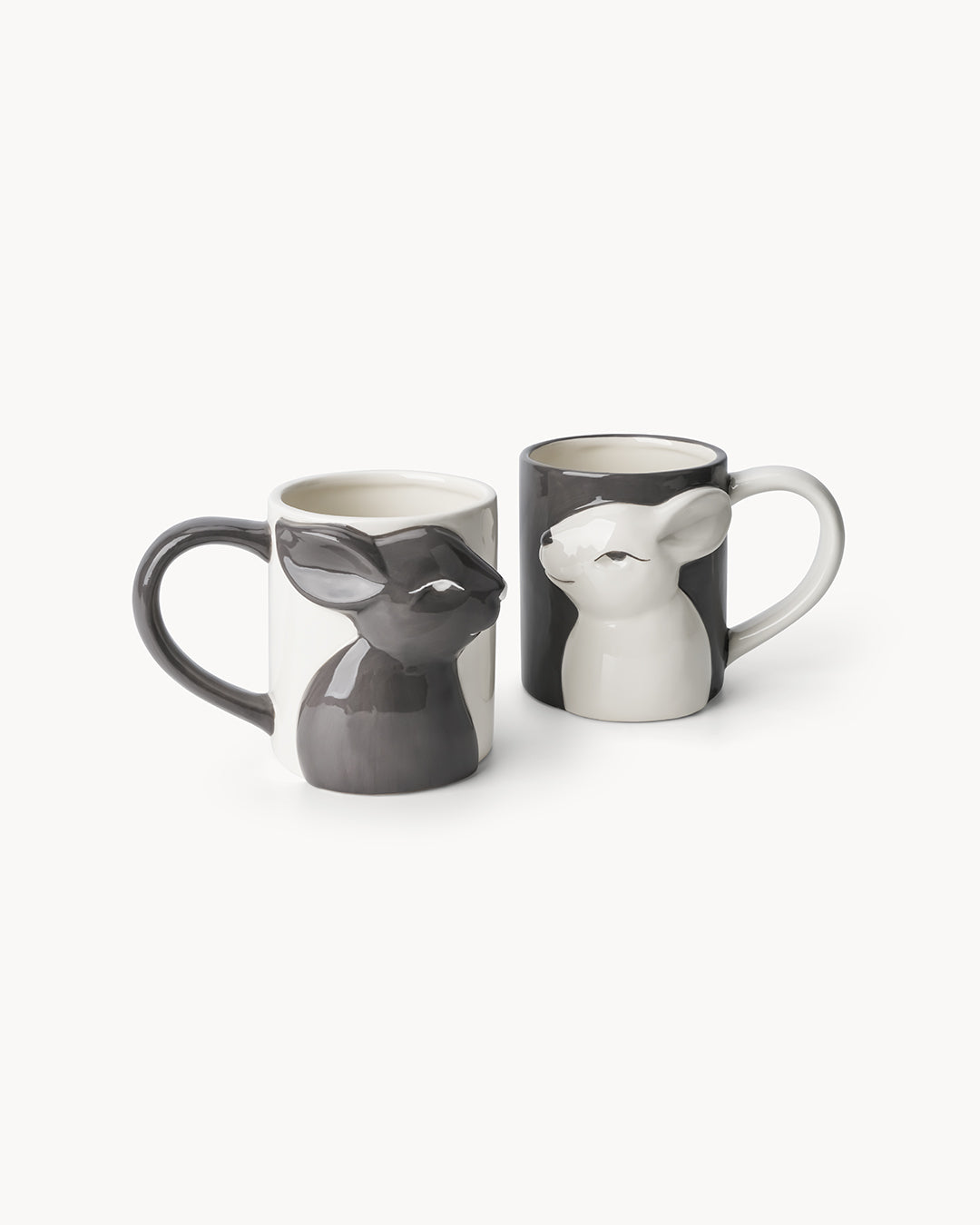 3D Hasen Tassen 2er Set 380 ml