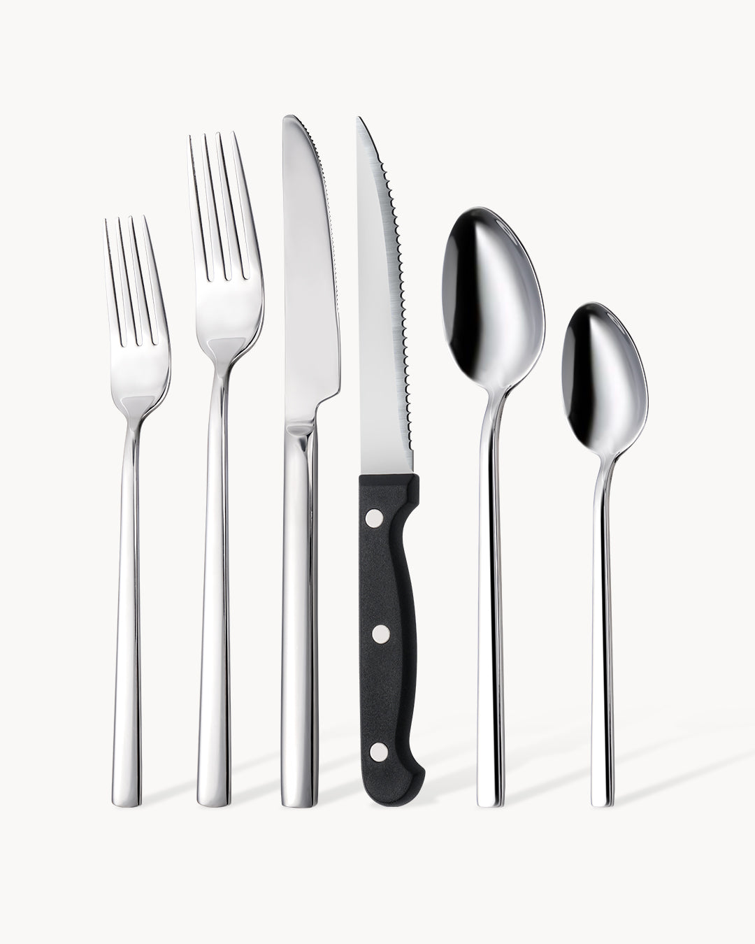 Besteck Set 6 Personen 36 teilig