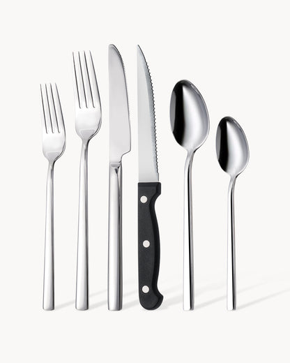 Besteck Set 6 Personen 36 teilig