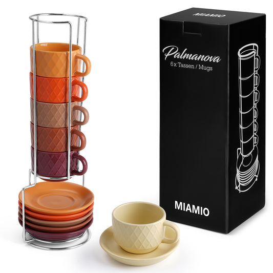 Espressotassen Set Palmanova Kollektion (6 x 75ml)