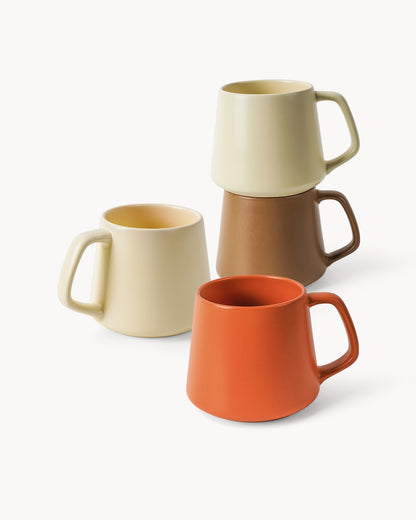 Kaffeetassen Luxe 4er Set 420 ml