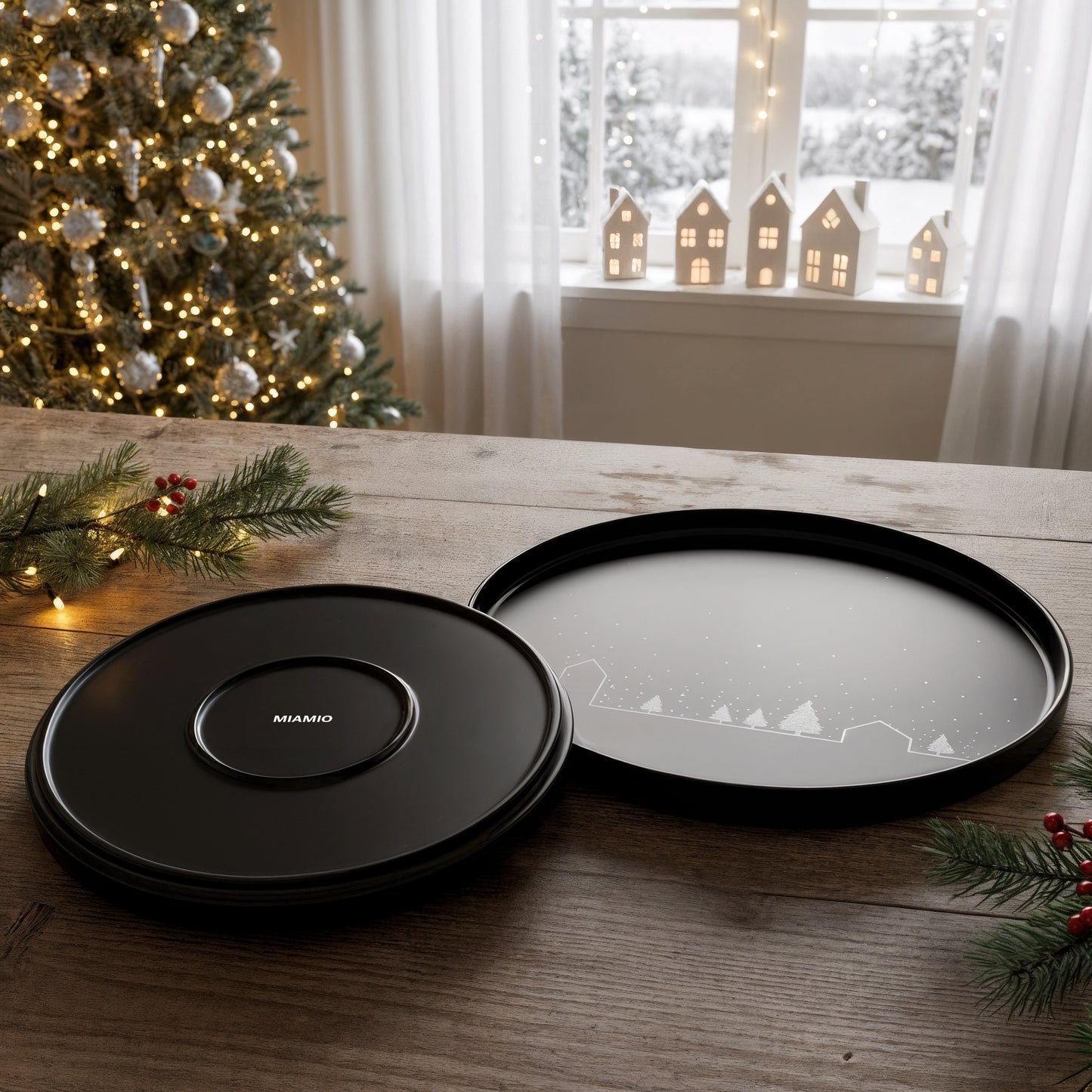 Weihnachtsgeschirr Set Vinter 12 teilig für 4 Personen