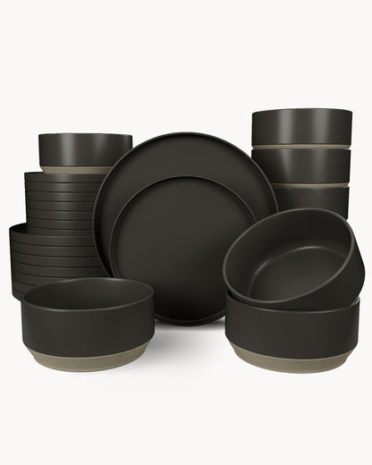 Geschirrset Sierra 24 teilig für 8 Personen