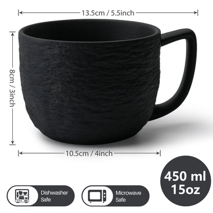 Kaffeetassen Oasis 4er Set 450 ml