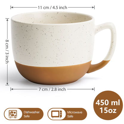 Kaffeetassen Aura 4er Set 450 ml