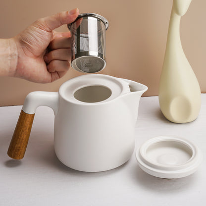 Teekannen Set inkl. 4 Tassen für 4 Personen 1000 ml