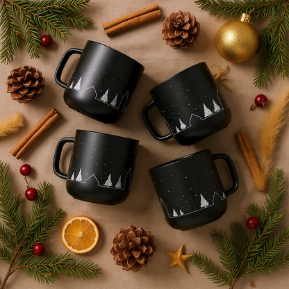 Weihnachtsgeschirr Set Vinter 24 teilig für 8 Personen