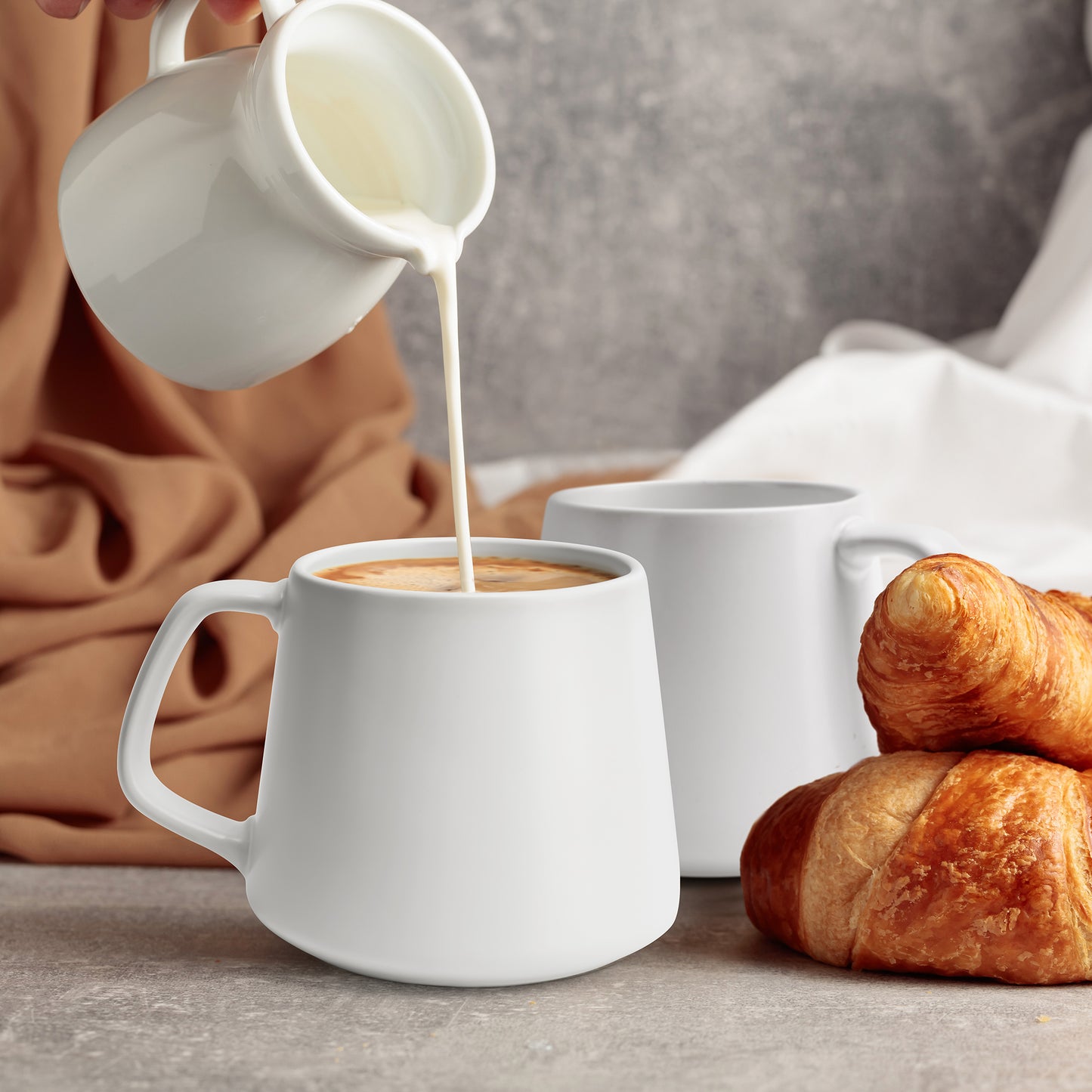 Kaffeetassen Luxe 4er Set 420 ml