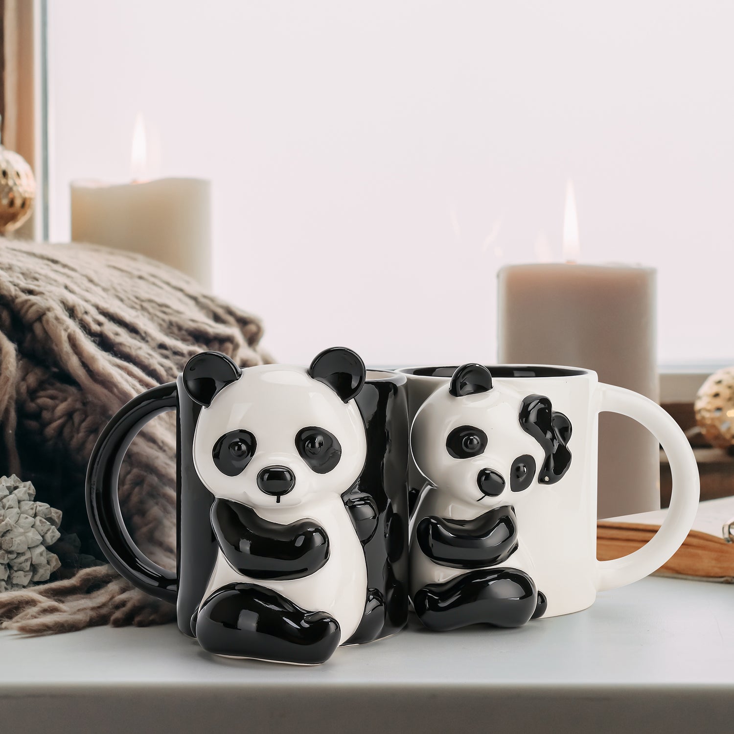 MIAMIO Panda Tassen Set