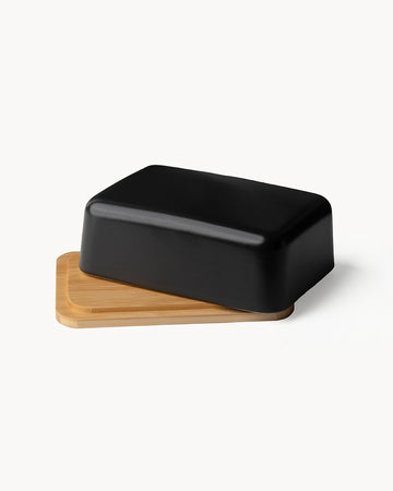Butterdose mit Bambusdeckel | Gratis Versand DE & AT