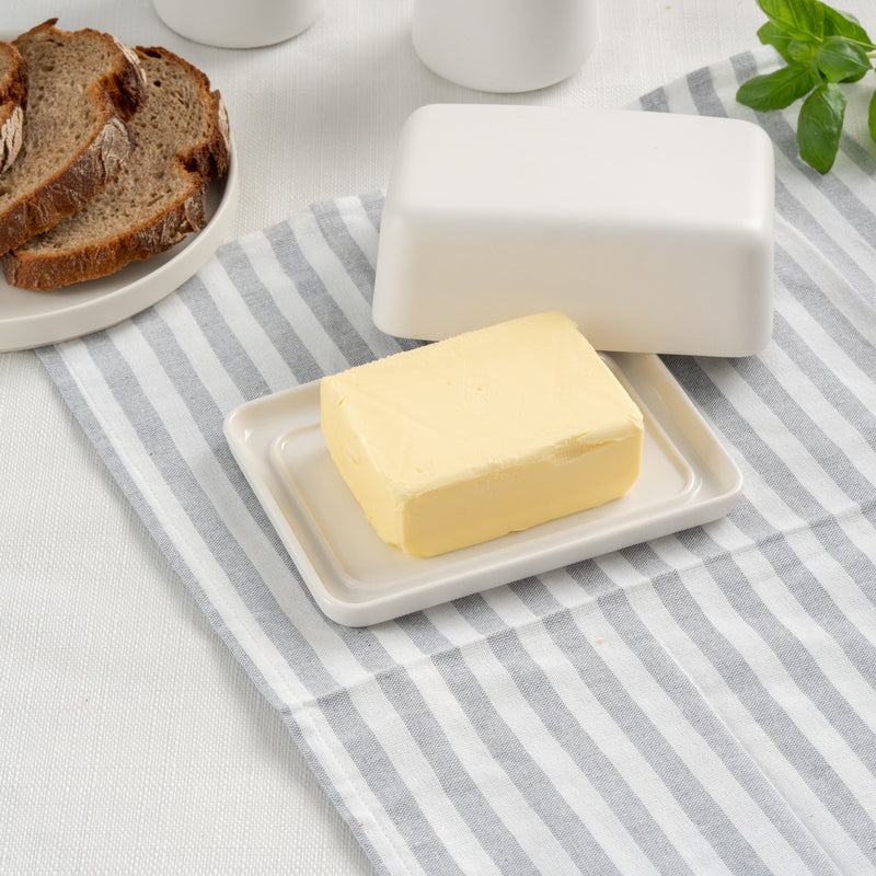 Butterdose aus Keramik