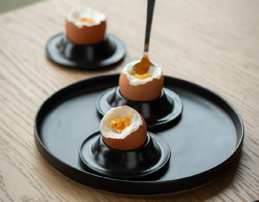 Vinter Geschenkset – Festliches Geschirr mit 4 gratis Eierbechern