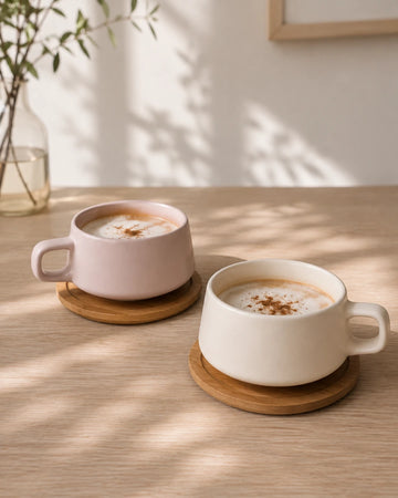 Cappuccinotassen 4er Set Luxe | Gratis Versand DE & AT