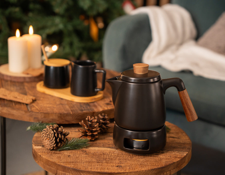 Teekanne mit Stövchen Set | Gratis Versand DE & AT