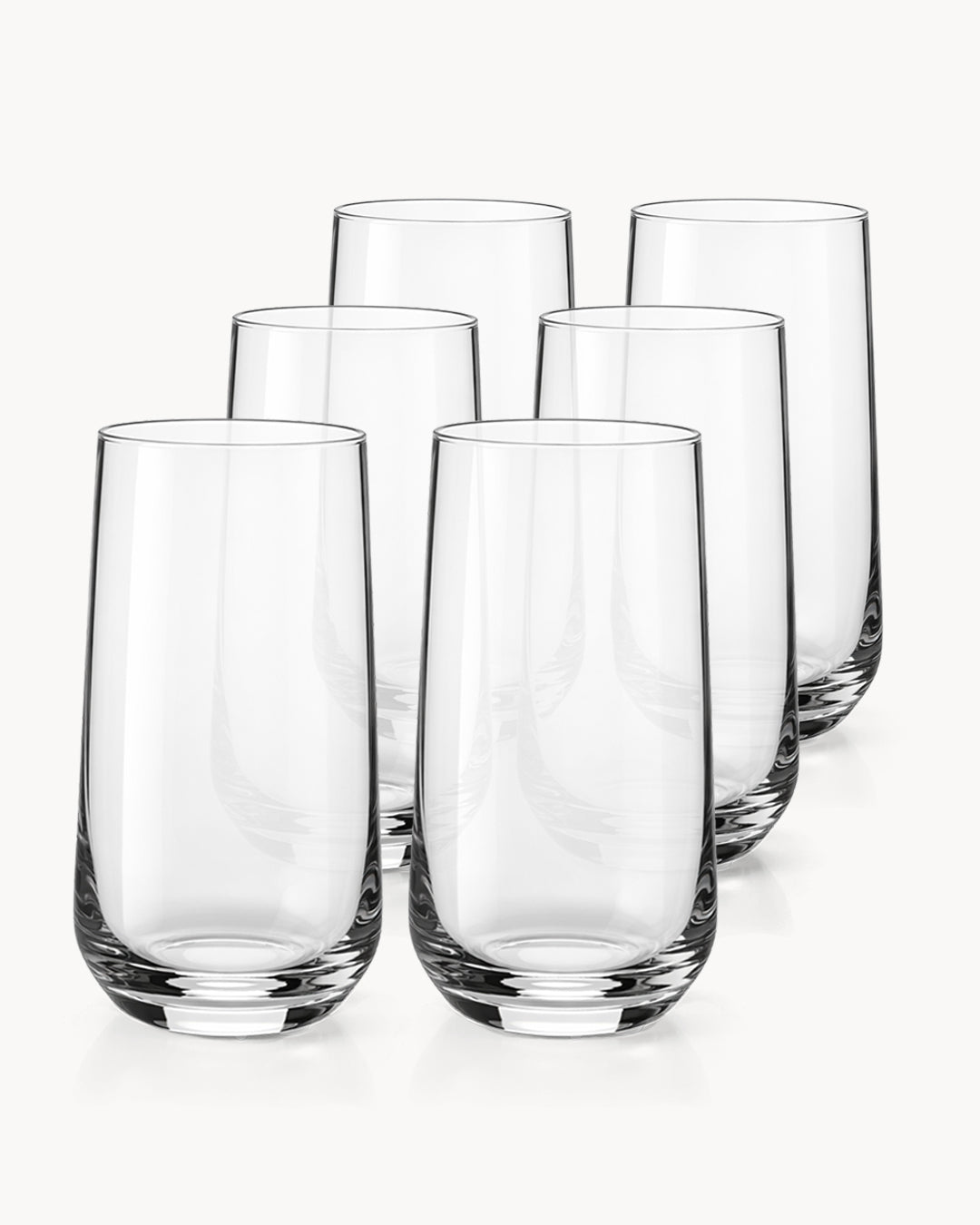Gläser Set | Moderne Wasser- & Longdrinkgläser