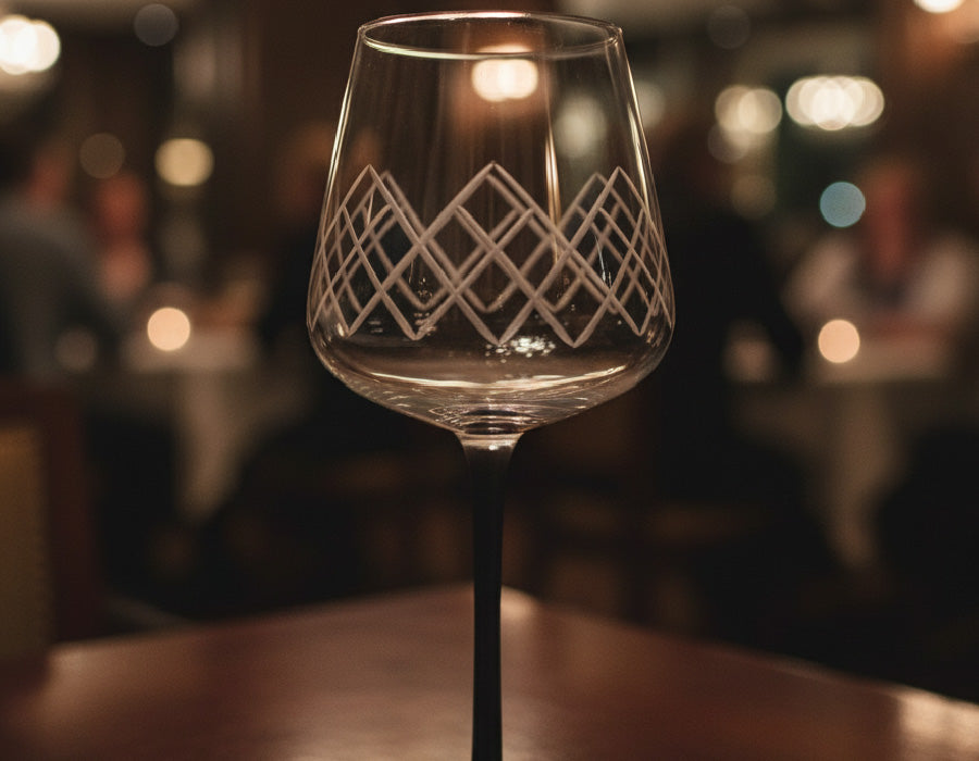 Crystaluna Glas-Set – Für stilvolle Abende mit Rot & Weiß