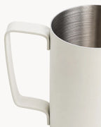 Milch & Zucker Set aus Edelstahl mit Bambus-Tablett