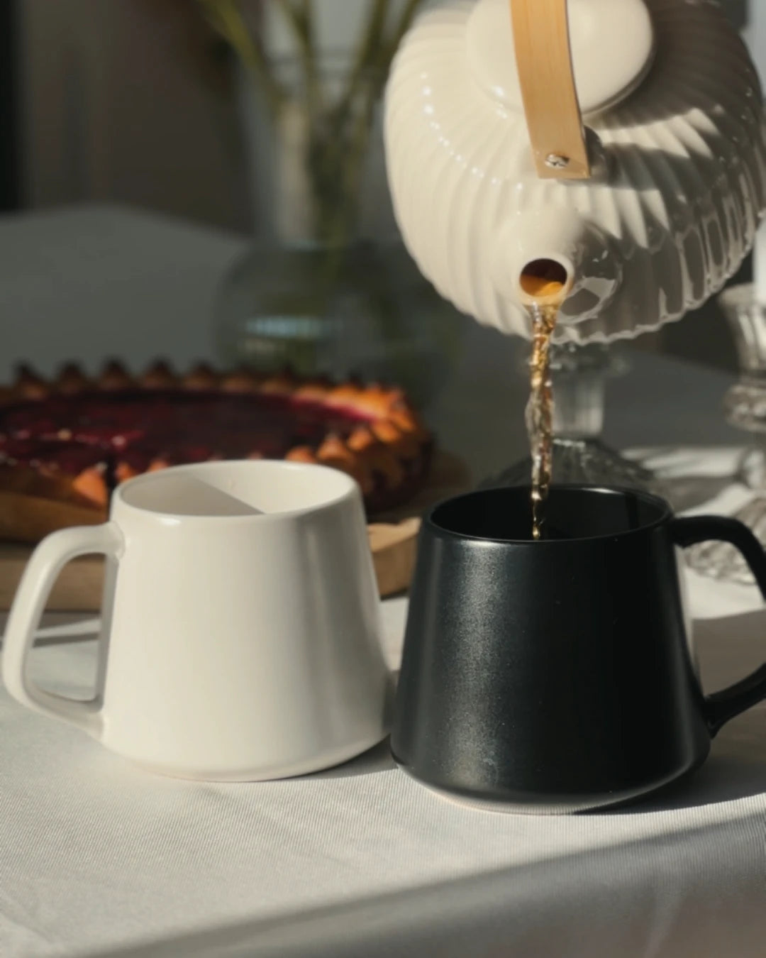 Kaffeetassen Luxe 4er Set 420 ml