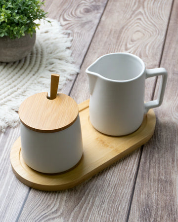 Milch und Zucker Set | Milchkännchen und Zuckerdose