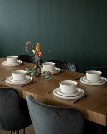 Geschirrset Luxe 24 teilig für 8 Personen | Gratis Versand DE & AT