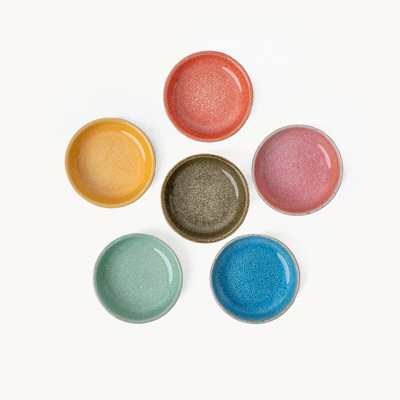 Miamio Dipschalen Las Palmitas 6er Set Keramik 85ml