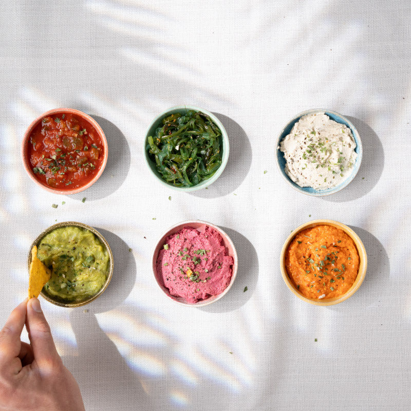 Miamio Dipschalen Las Palmitas 6er Set Keramik 85ml