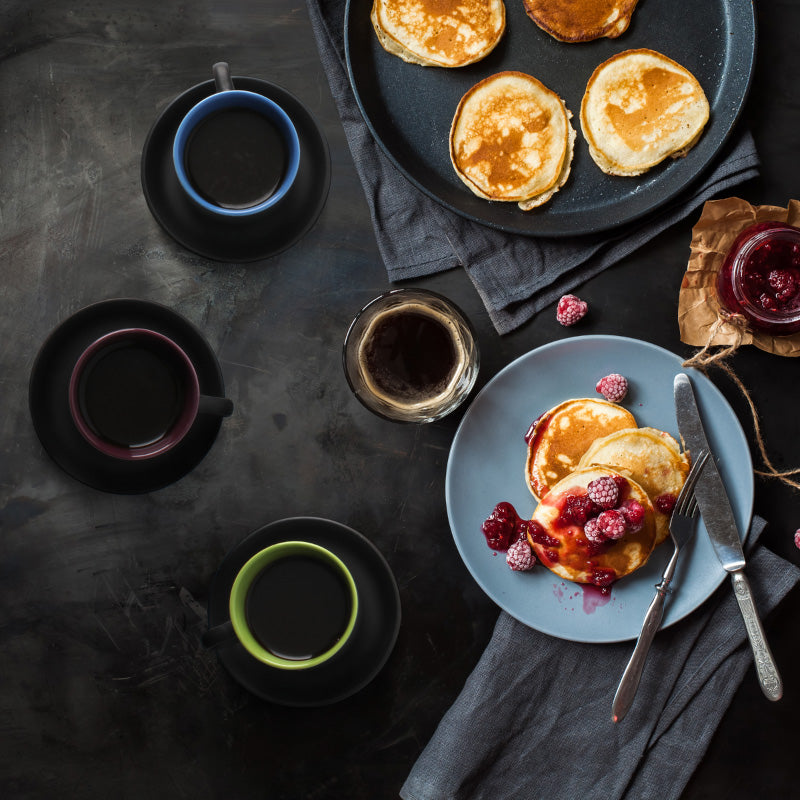 Miamio Espressotassen Le Papillon 6er Set Keramik 75ml