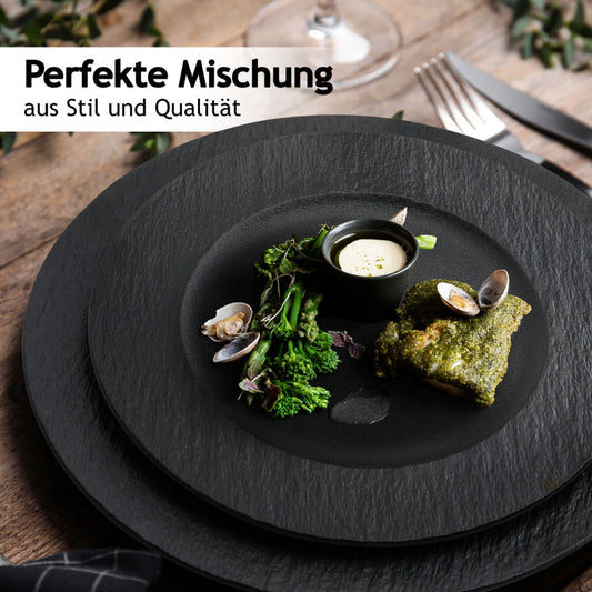 Miamio Geschirrset Oasis 16 teilig fur 4 Personen, tassen, teller, schussel