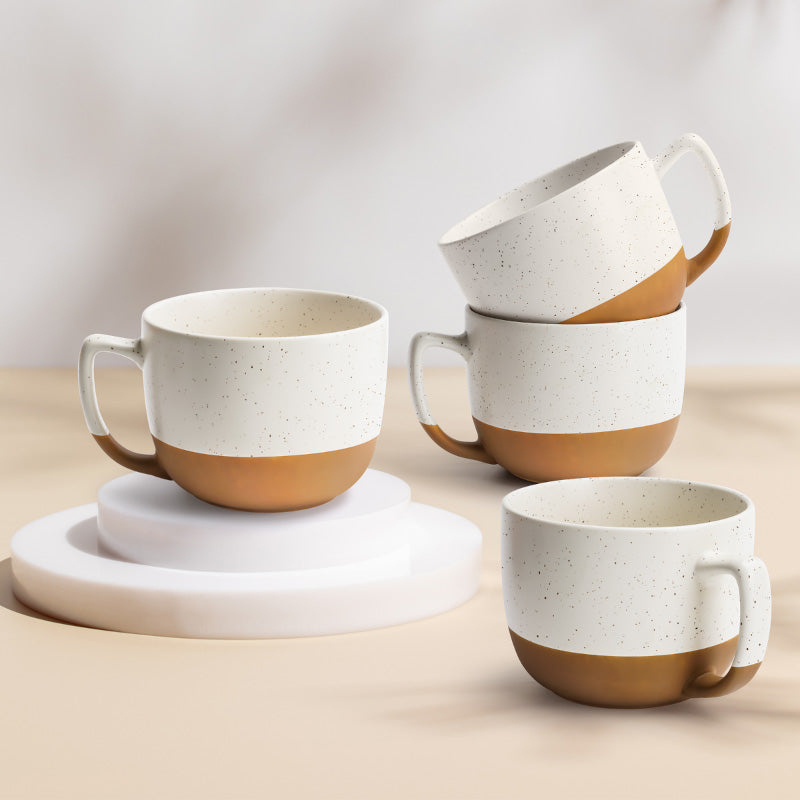 Miamio Kaffeetassen Aura 4er Set Keramik 450ml