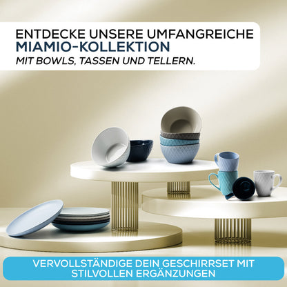 Miamio Schussel Palmanova 6er Set Keramik 800ml