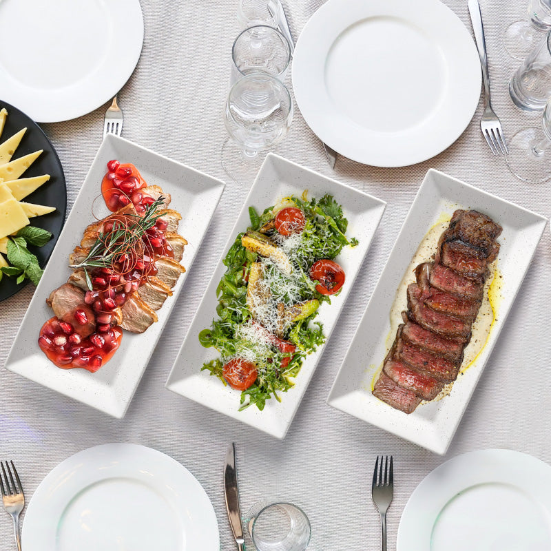 Miamio Servierplatten Aura 3er Set Keramik