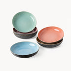 Miamio Suppenteller Las Palmitas 6er Set Keramik 22cm