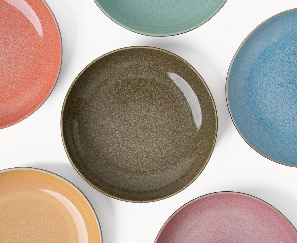 Miamio Suppenteller Las Palmitas 6er Set Keramik 22cm