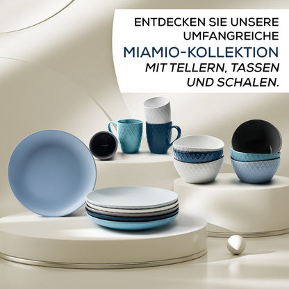 Miamio Teller Set 6er Palmanova Keramik 21-26 cm