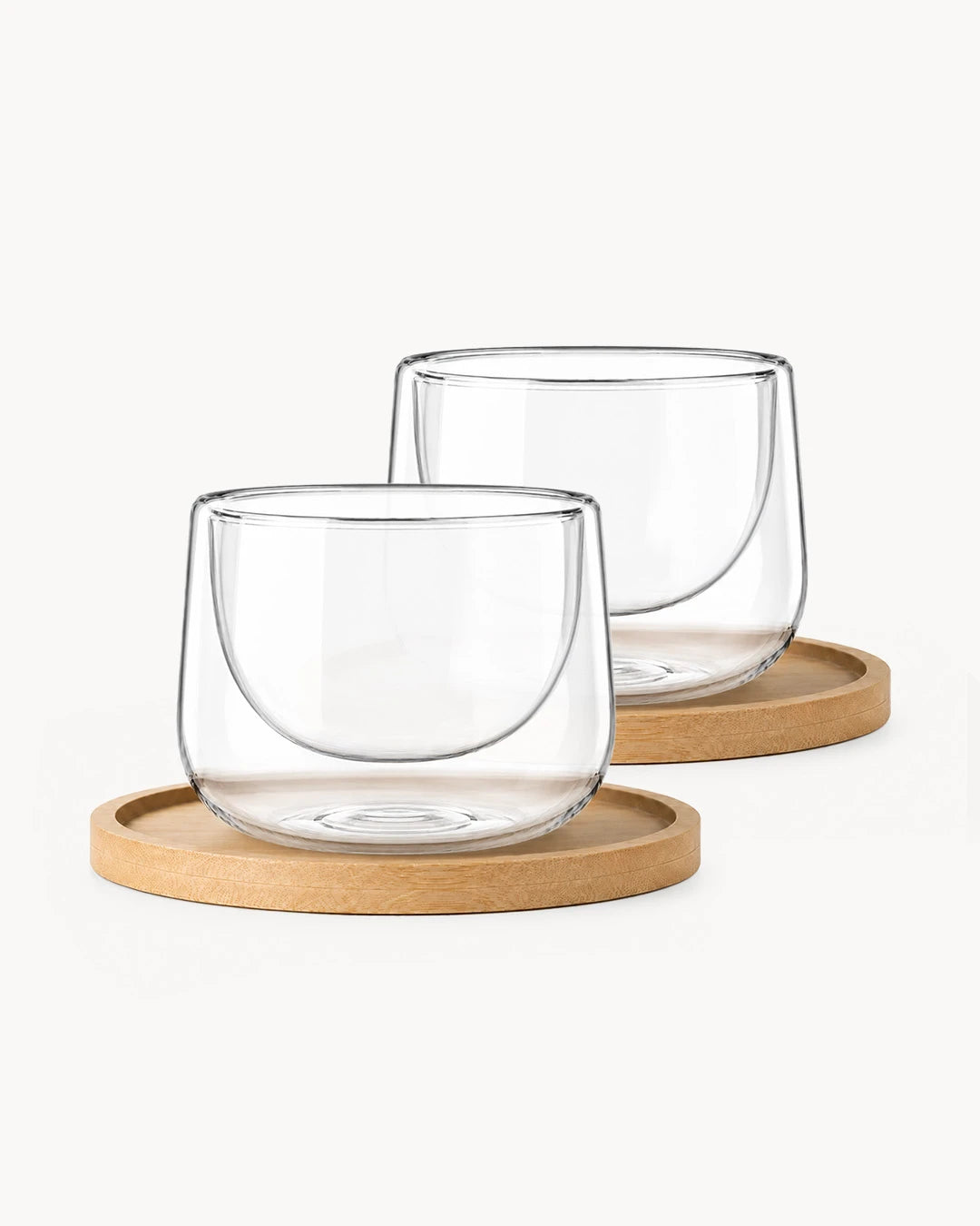 Doppelwandige Cappuccinogläser Lagoa 2er Set 180 ml