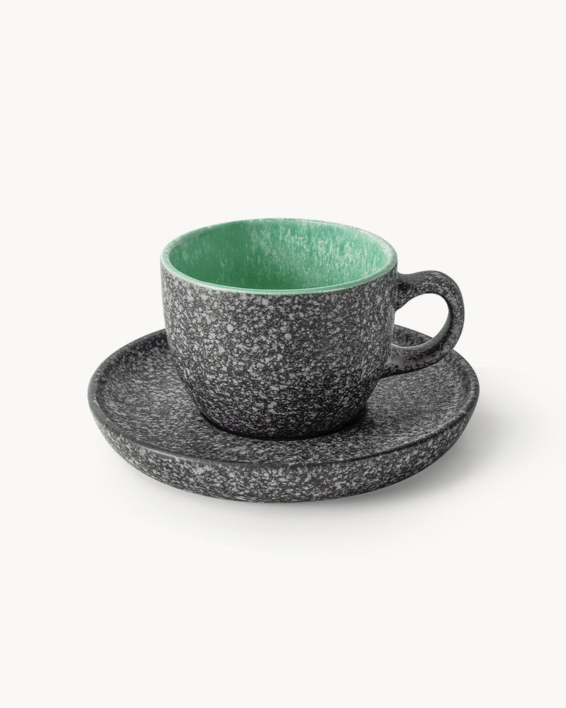 Miamio Cappuccinotassen Las Palmitas 6er Set Keramik 190ml