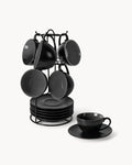 Miamio Cappuccinotassen Le Papillon 6er Set Keramik 175ml