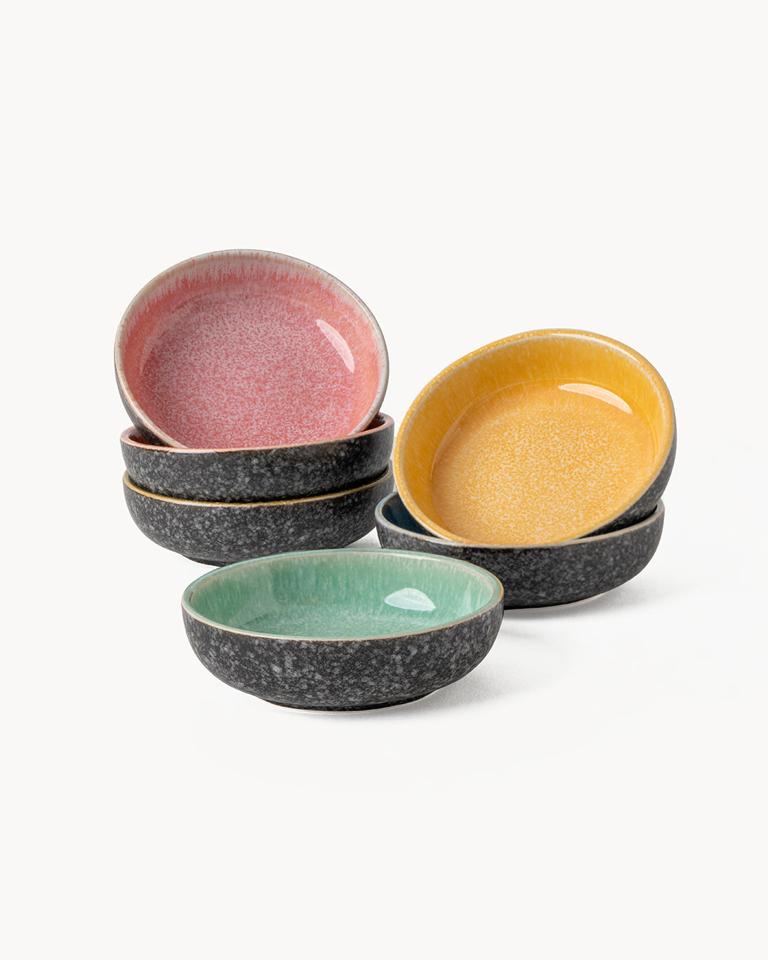 Miamio Dipschalen Las Palmitas 6er Set Keramik 85ml