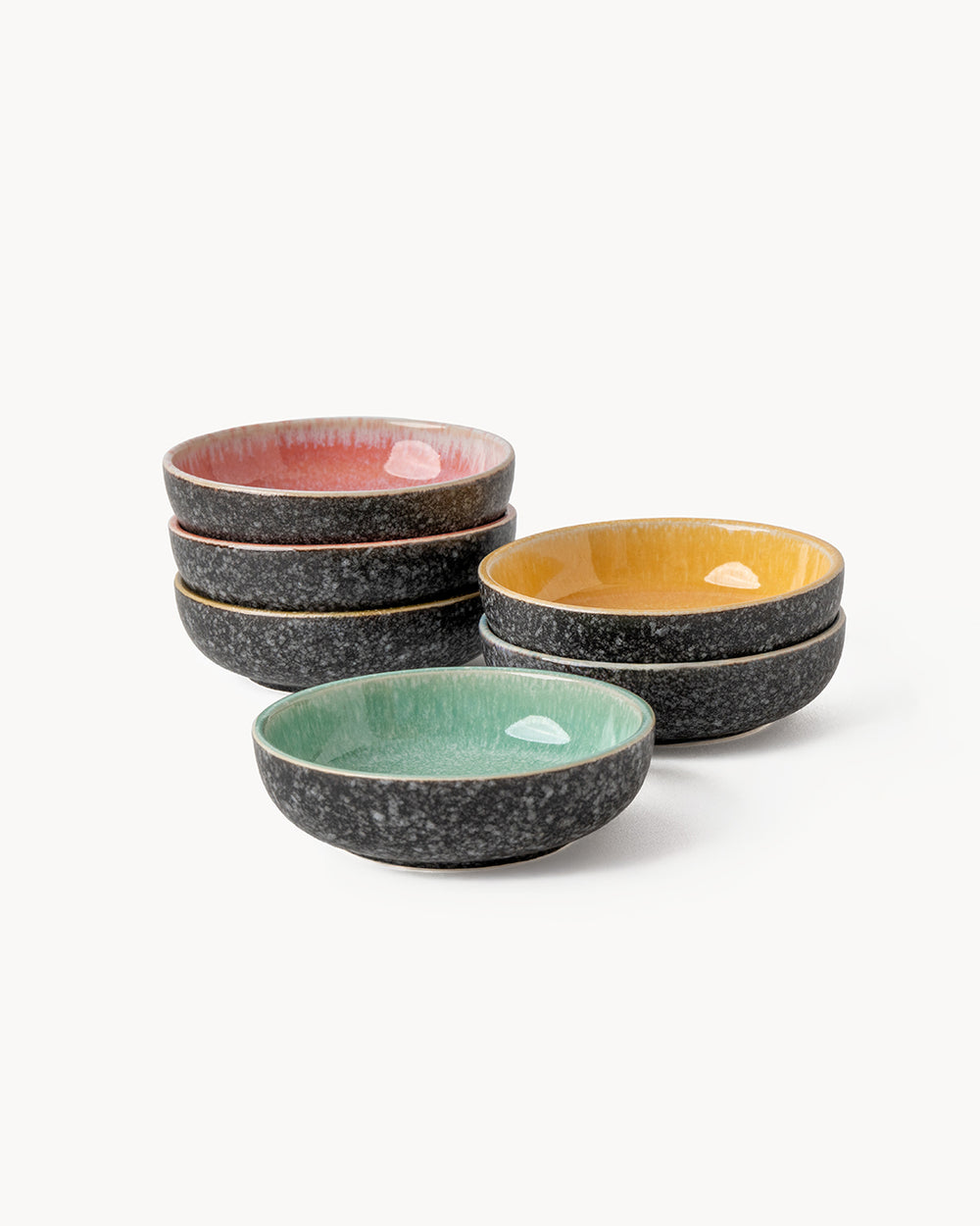 Miamio Dipschalen Las Palmitas 6er Set Keramik 85ml