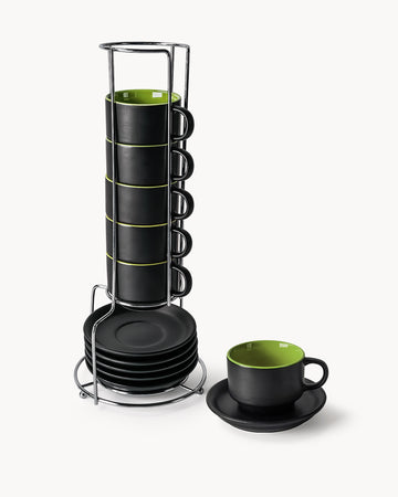 Espressotassen 6er Set Le Papillon | Gratis Versand DE & AT