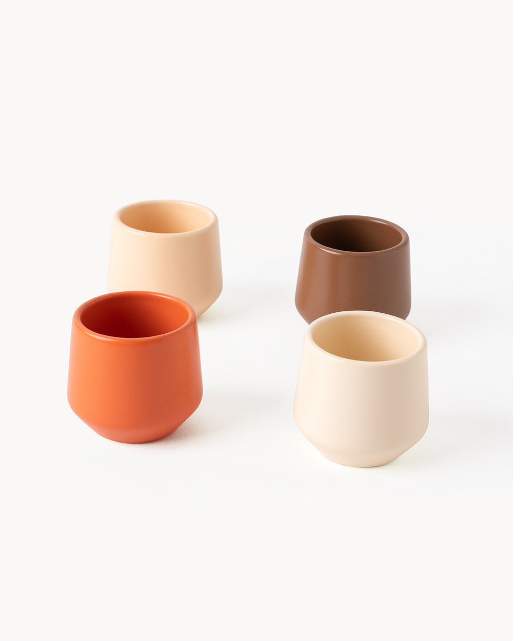 Miamio Espressotassen Luxe 4er Set Keramik 90ml